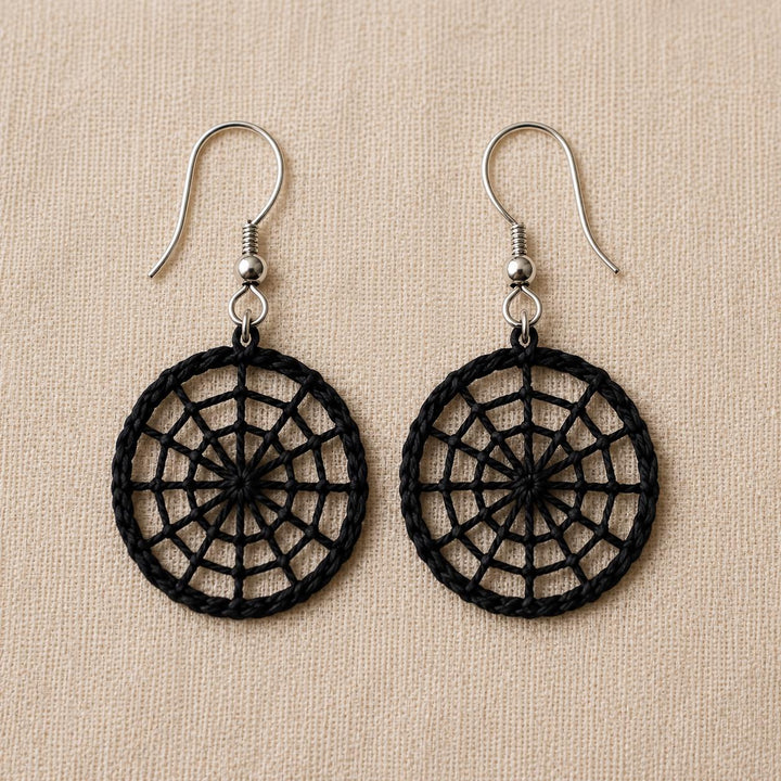 6 in 1 Halloween Earrings Crochet Pattern