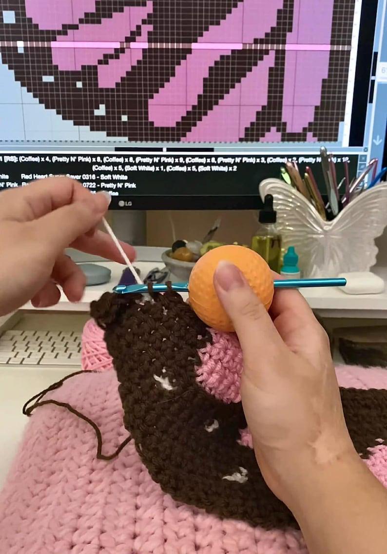 Monarch Butterfly Crochet Pattern, Winged Sweater Cardigan