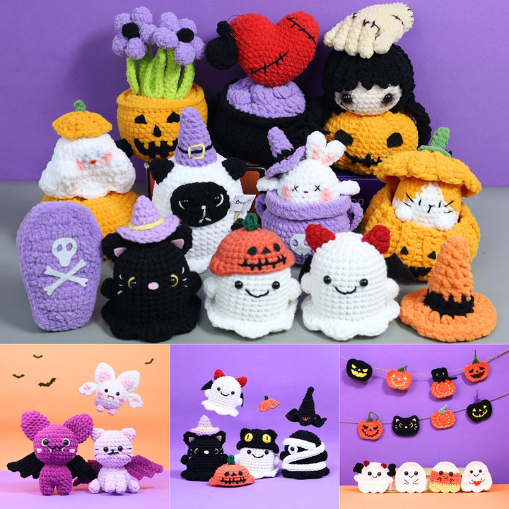 65+ Halloween Crochet Pattern Bundle