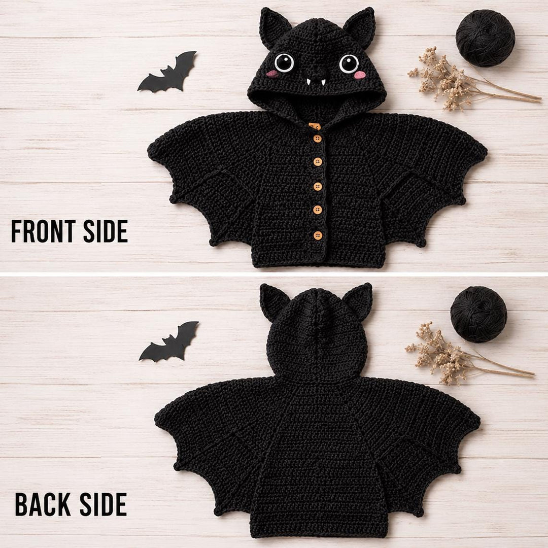 Baby Bat Costume Crochet Pattern
