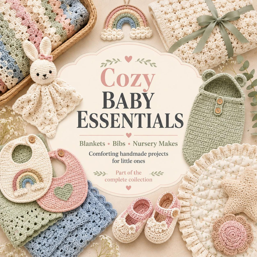 99 in 1 Baby Crochet Pattern Bundle