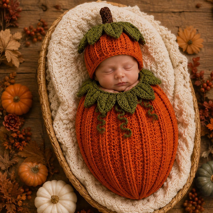 4 in 1 Fall Baby Cocoon Crochet Pattern