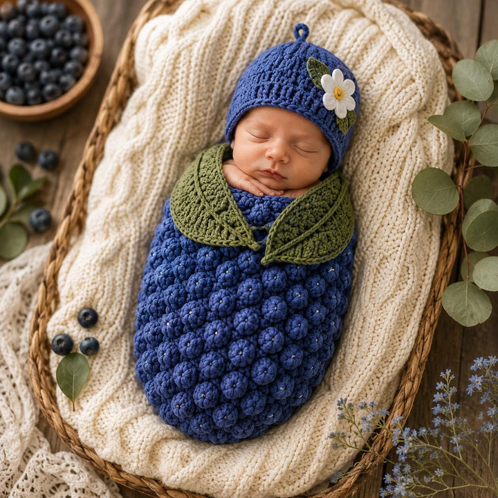 4 in 1 Fall Baby Cocoon Crochet Pattern