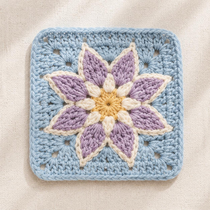 10 in 1 Granny Square Crochet Pattern Bundle