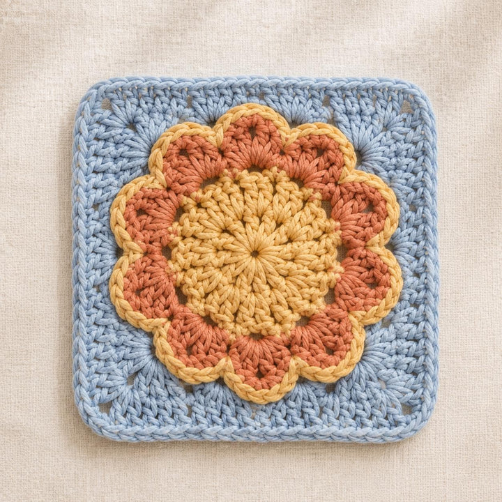 10 in 1 Granny Square Crochet Pattern Bundle