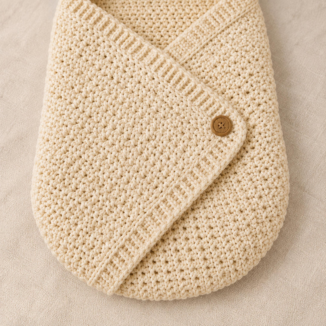 Hooded Bear Cocoon Crochet Pattern