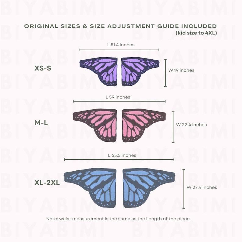 Monarch Butterfly Crochet Pattern, Winged Sweater Cardigan