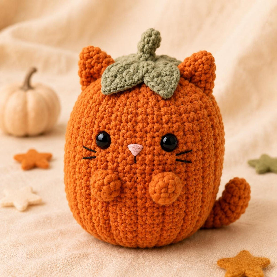 6 in 1 Halloween Cat Amigurumi Crochet Pattern