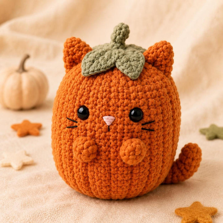 6 in 1 Halloween Cat Amigurumi Crochet Pattern