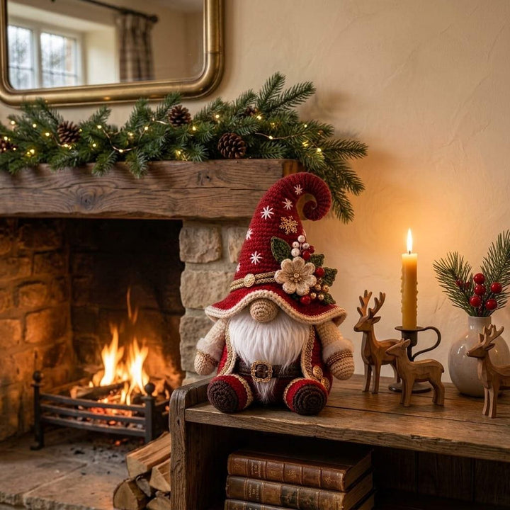 Santa Gnome Amigurumi Crochet Pattern V2