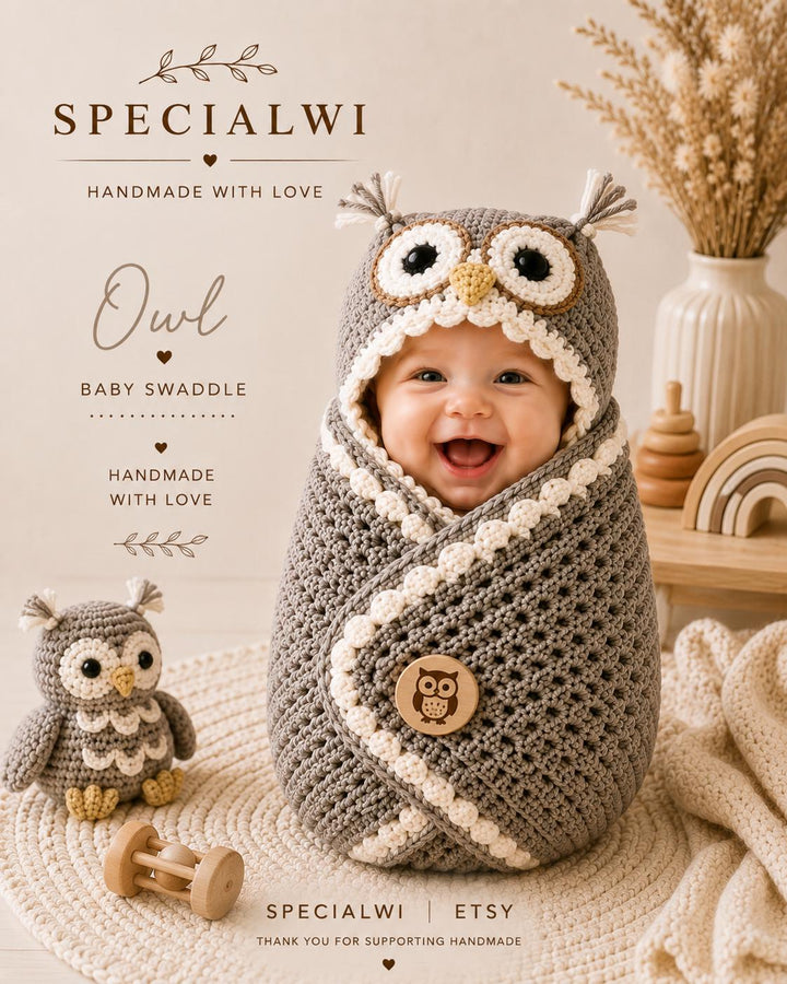 11 in 1 Woodland Animal Cocoon Crochet Pattern