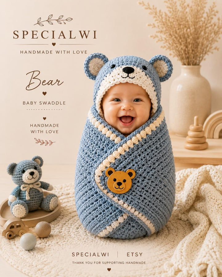11 in 1 Woodland Animal Cocoon Crochet Pattern