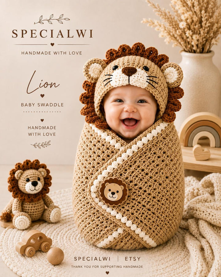 11 in 1 Woodland Animal Cocoon Crochet Pattern