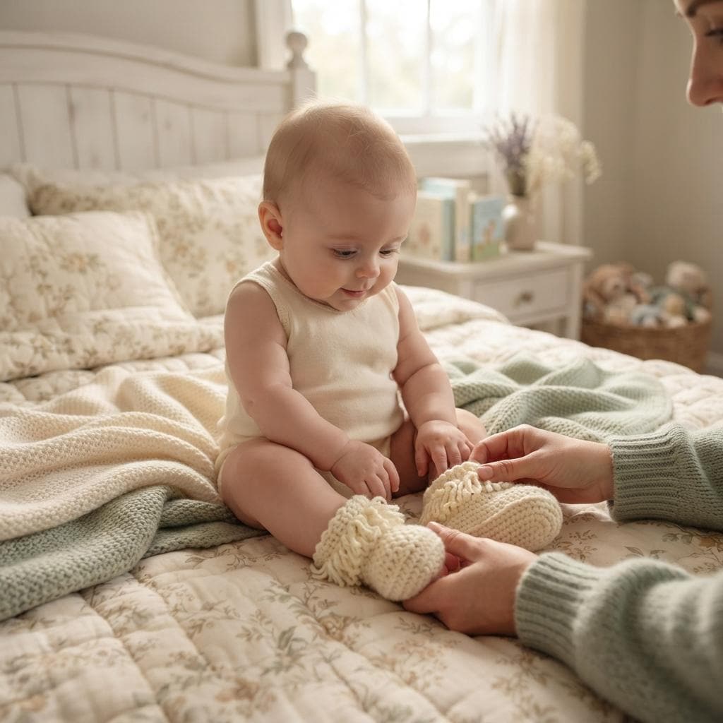 7 in 1 Baby Booties Crochet Pattern