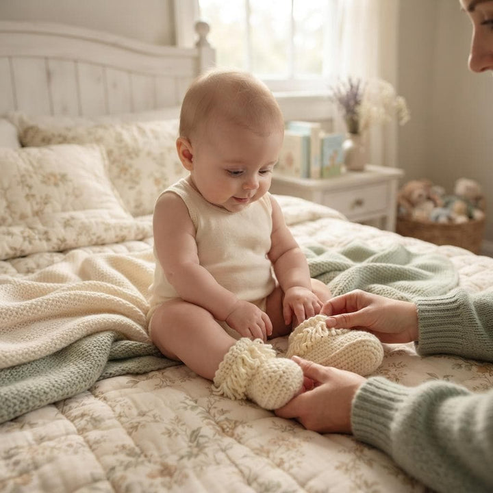 7 in 1 Baby Booties Crochet Pattern