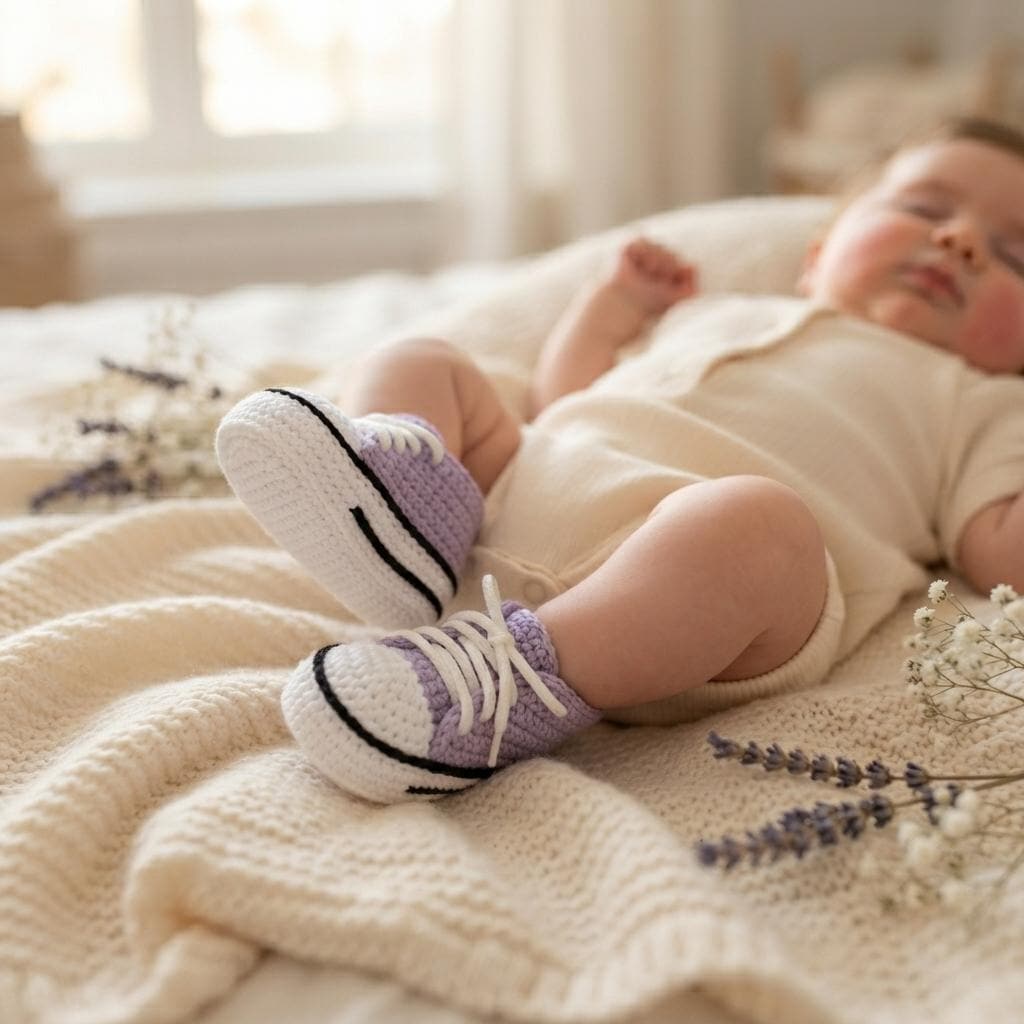 7 in 1 Baby Booties Crochet Pattern