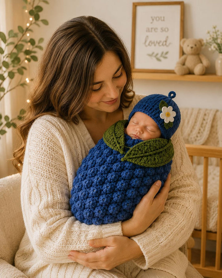 4 in 1 Fall Baby Cocoon Crochet Pattern