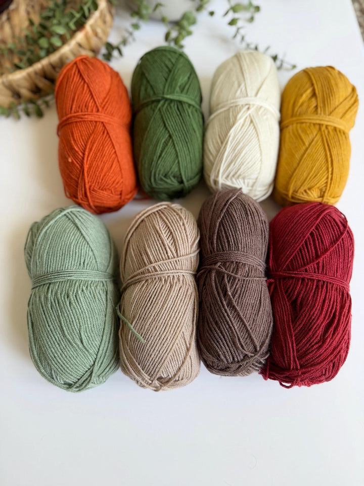 Fall Mosaic Blanket Crochet Pattern