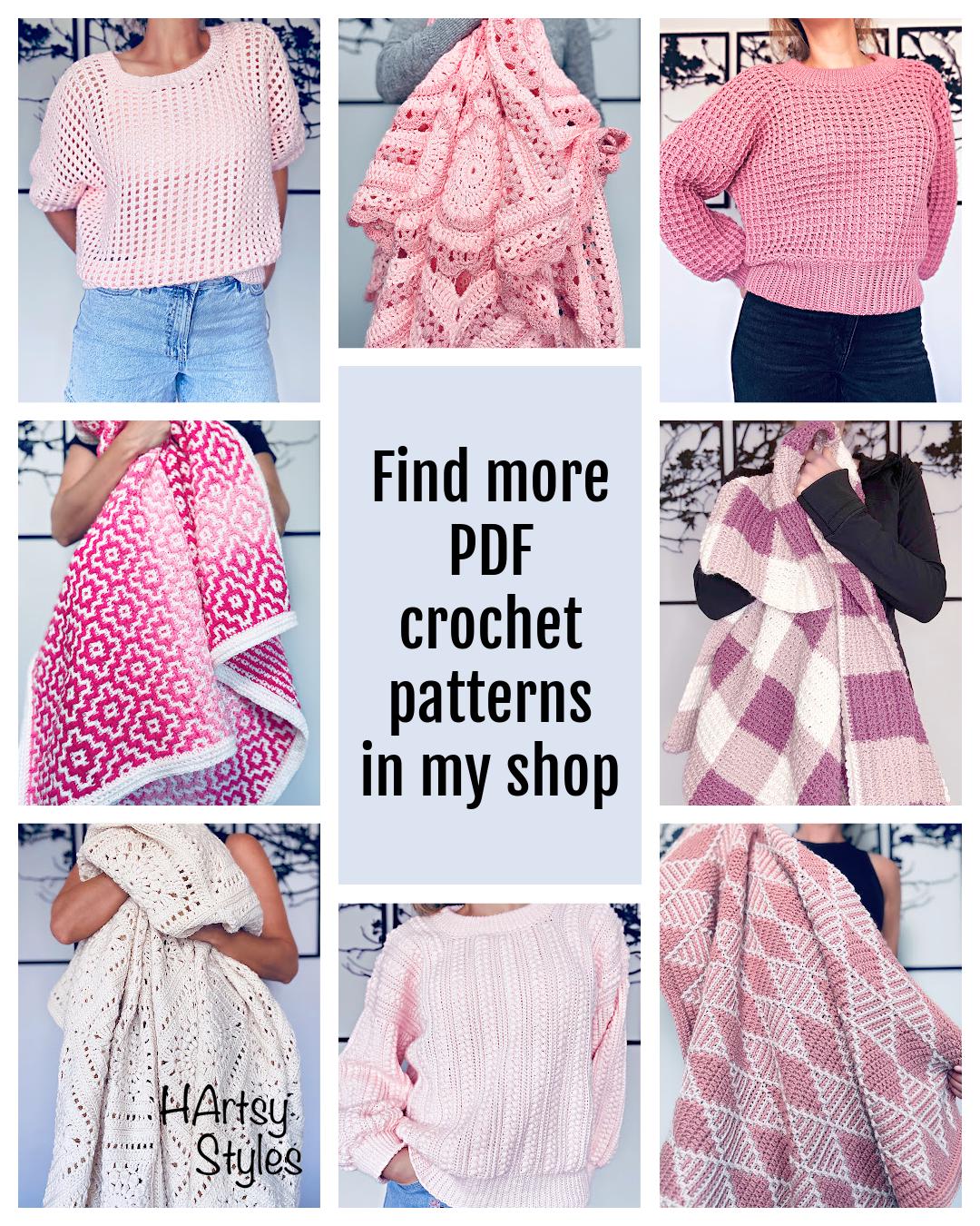 Chunky Boho Mandala Blanket Crochet Pattern