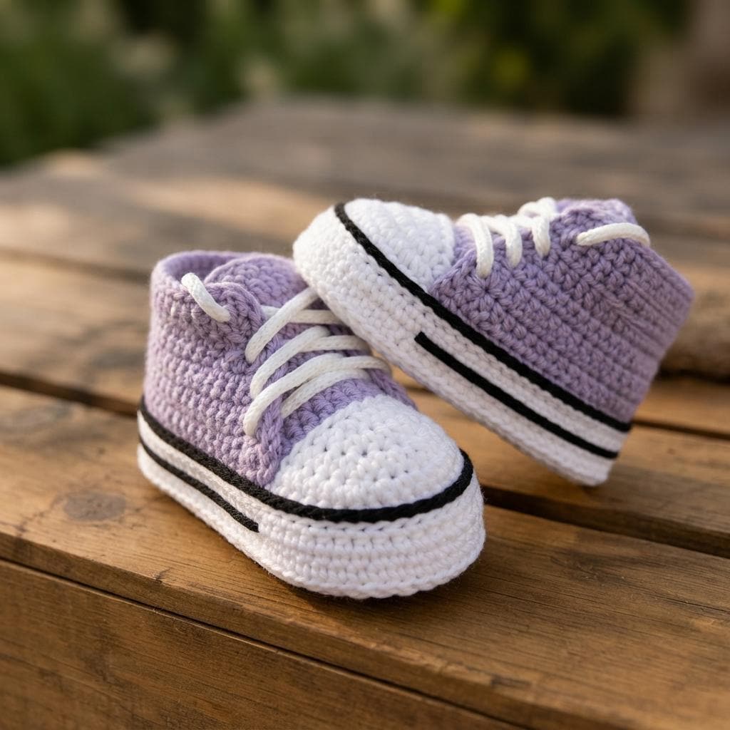7 in 1 Baby Booties Crochet Pattern