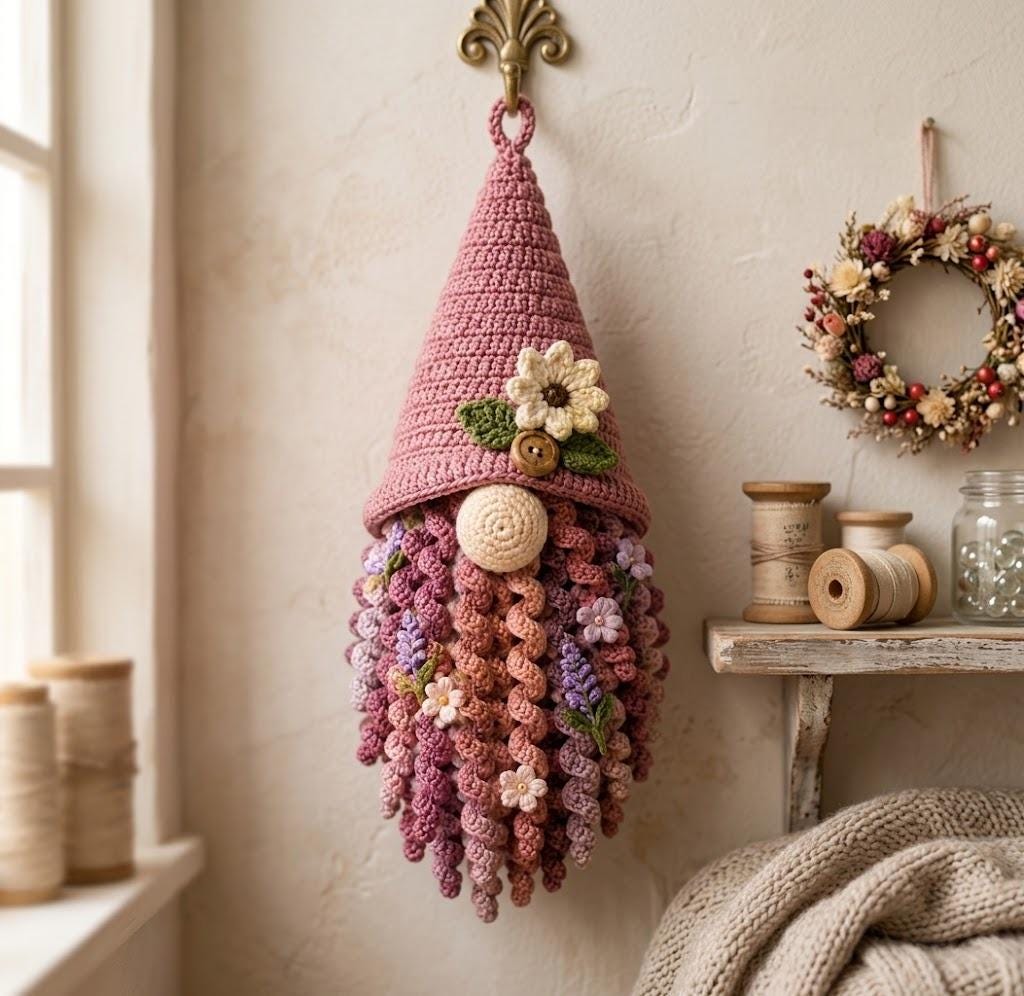 Crochet Pumpkin Gnome Pattern