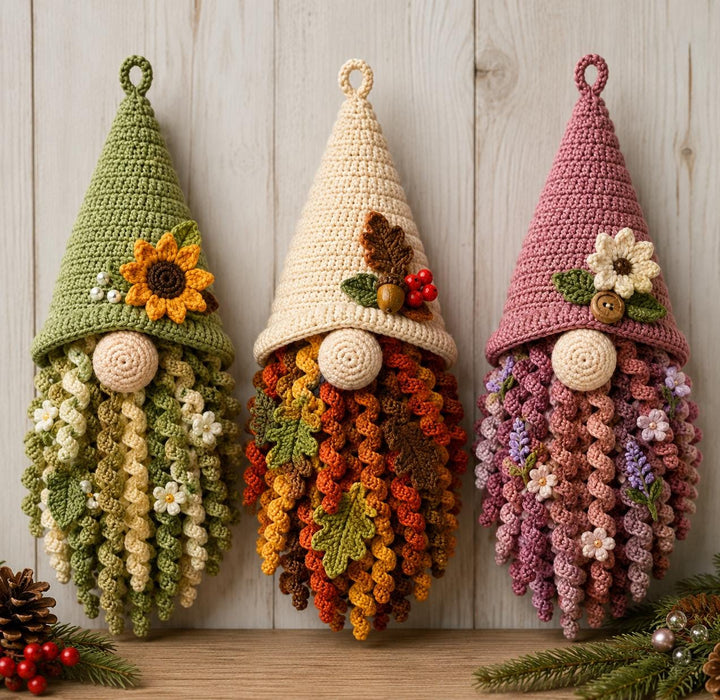 Crochet Pumpkin Gnome Pattern