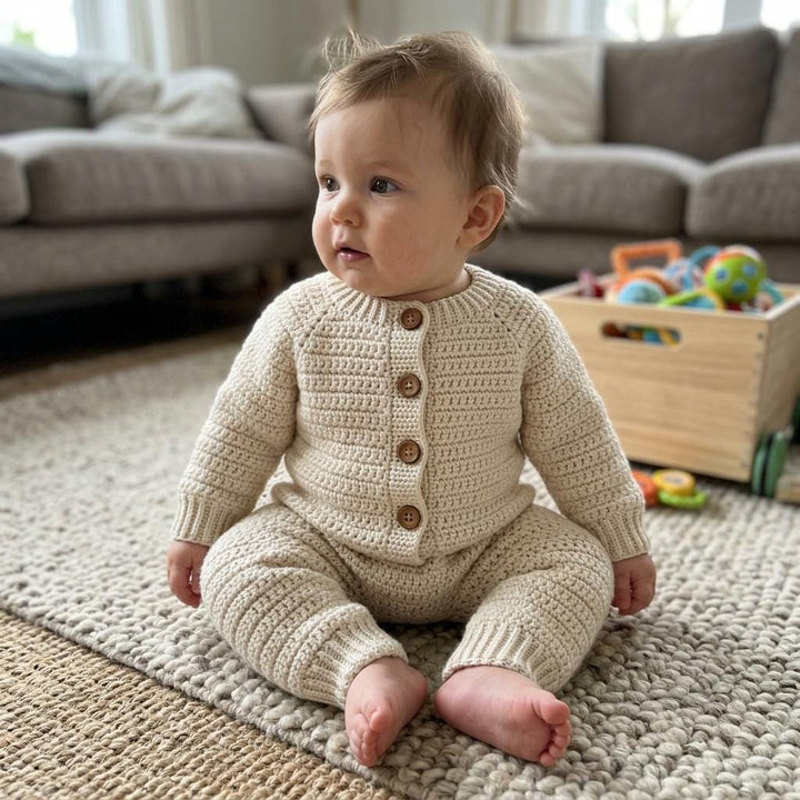 Easy Baby Romper Crochet Pattern