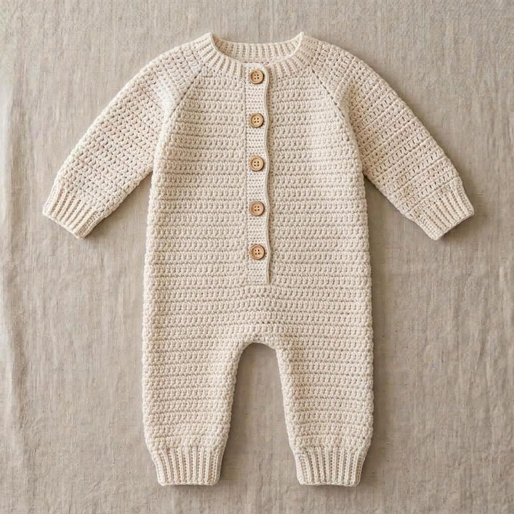 Easy Baby Romper Crochet Pattern