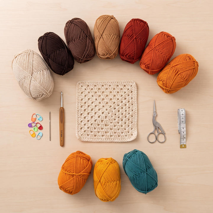 Beginner Thanksgiving Turkey Blanket Crochet Pattern