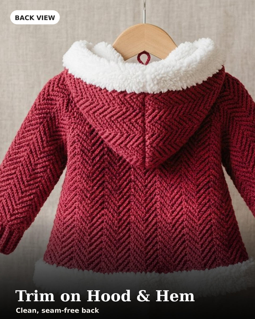 Baby Christmas Jacket Crochet Pattern