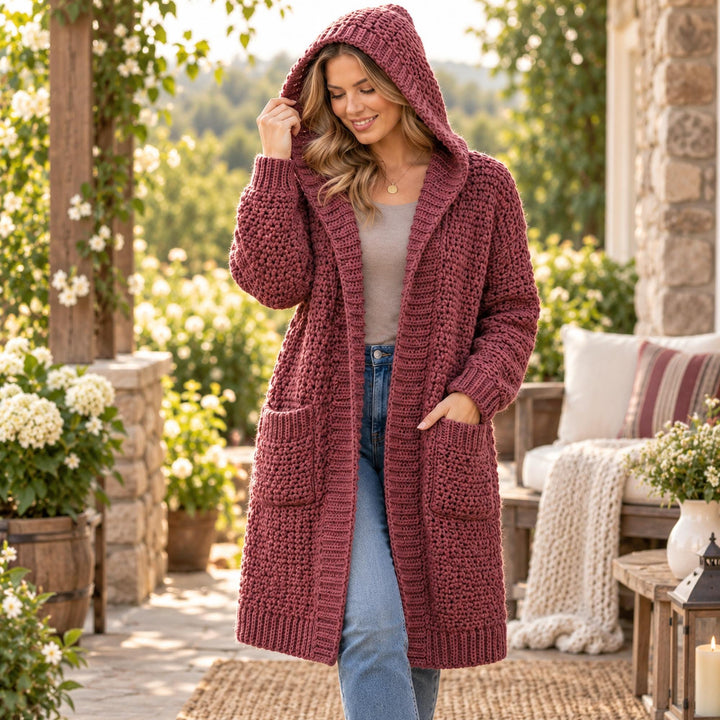 Beginner 36 Style Cardigan Crochet Pattern