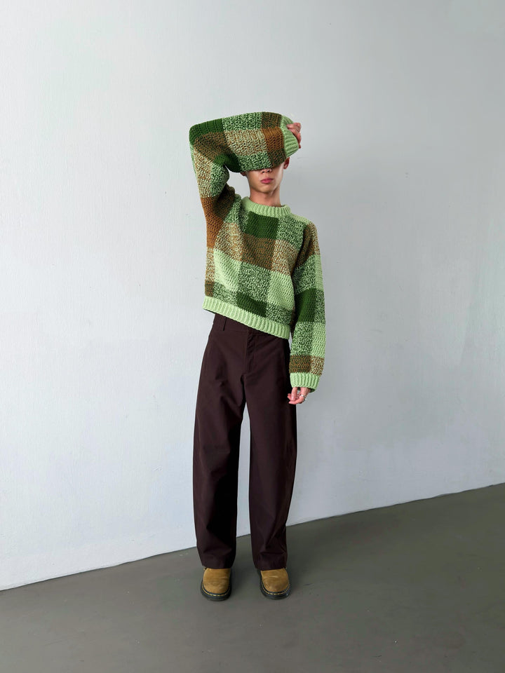 Willow Gingham Sweater Crochet Pattern