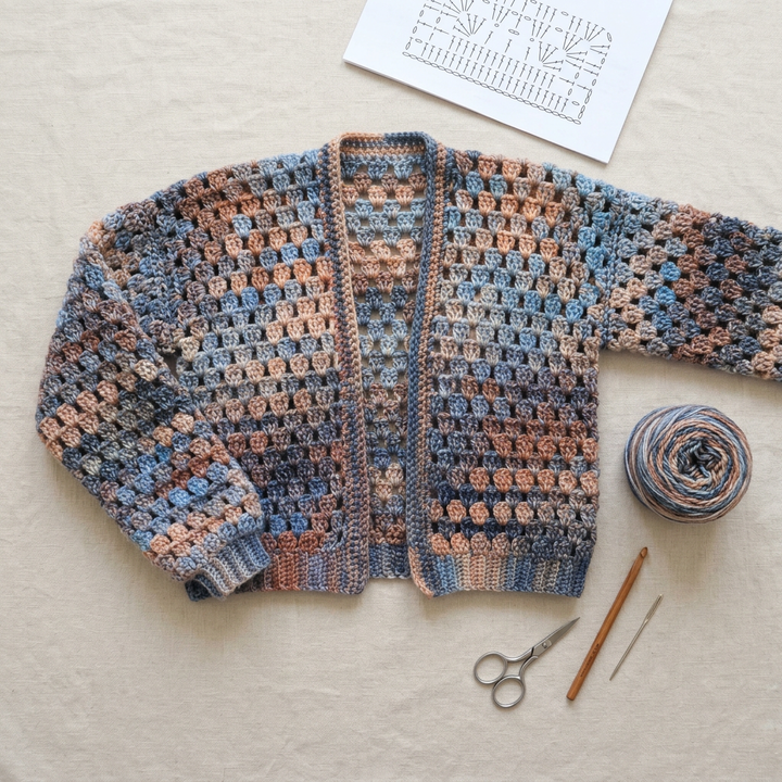 Becca Crochet Cardigan Pattern PDF
