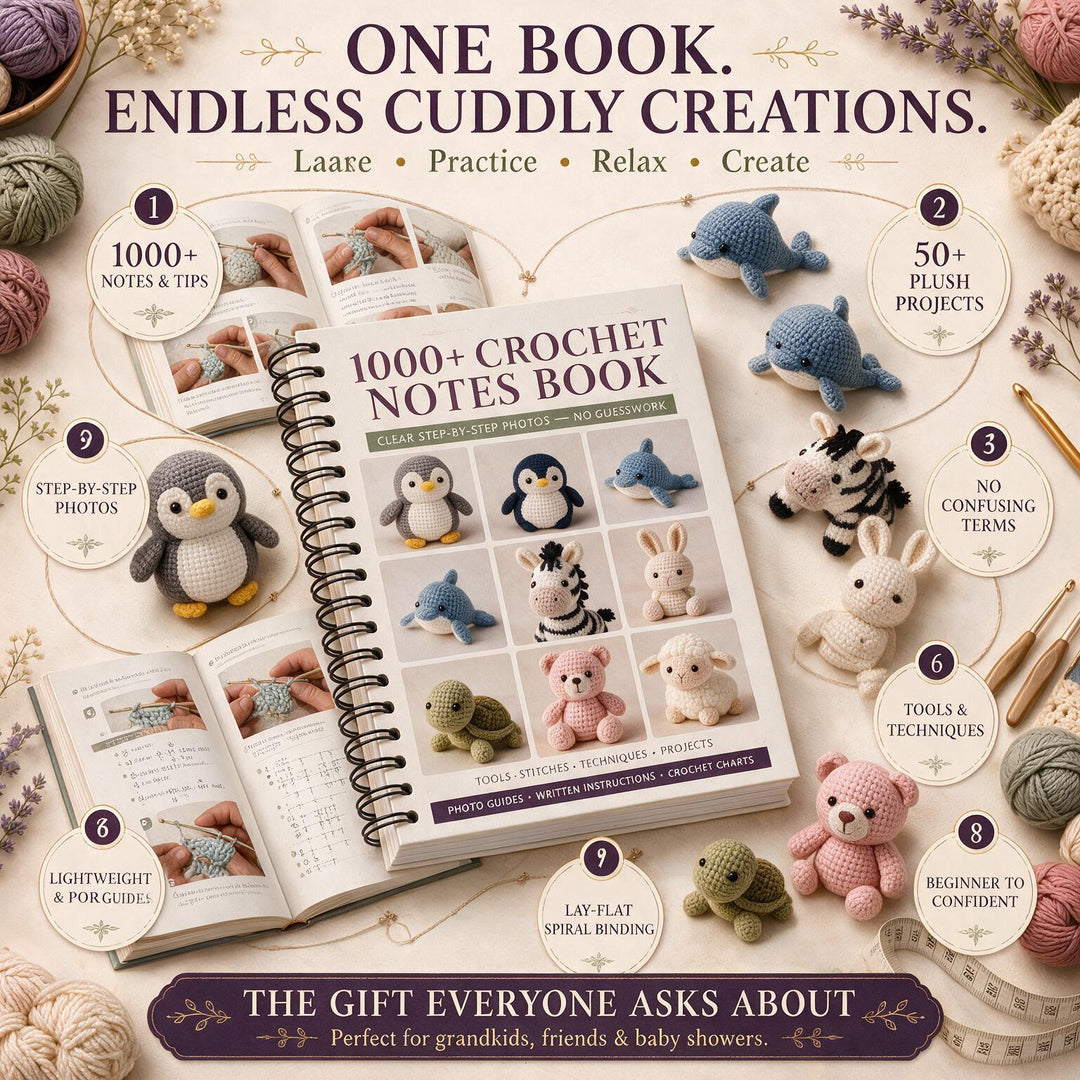 Limited-Time Offer - 1.000+ Crochet Notes