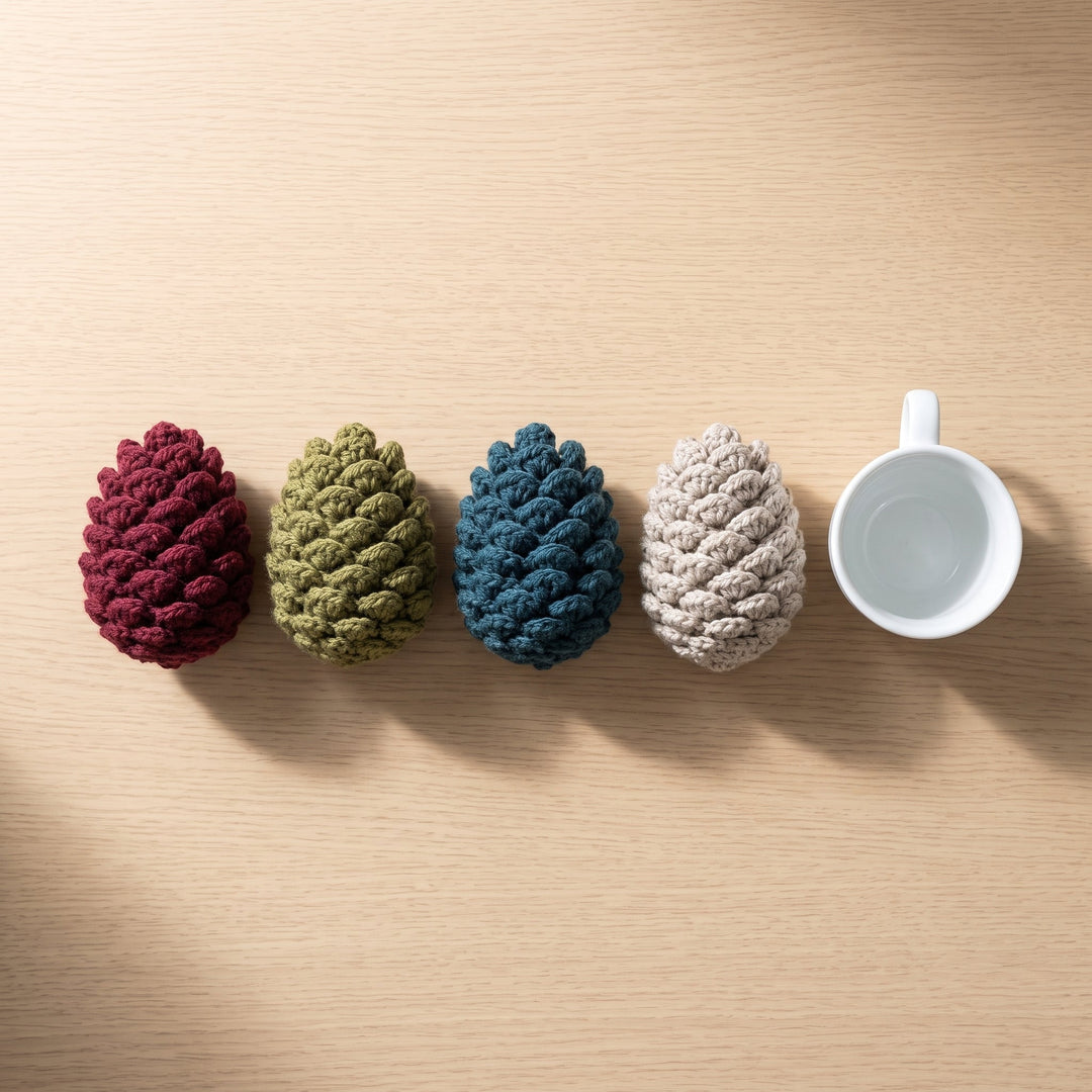 Crochet Pine Cone Pattern