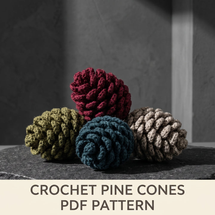 Crochet Pine Cone Pattern